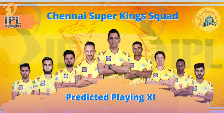 Chennai Super Kings Squad