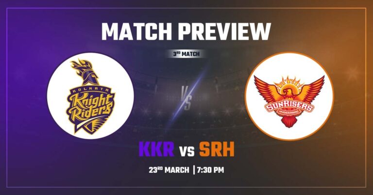KKR vs SRH Match Prediction