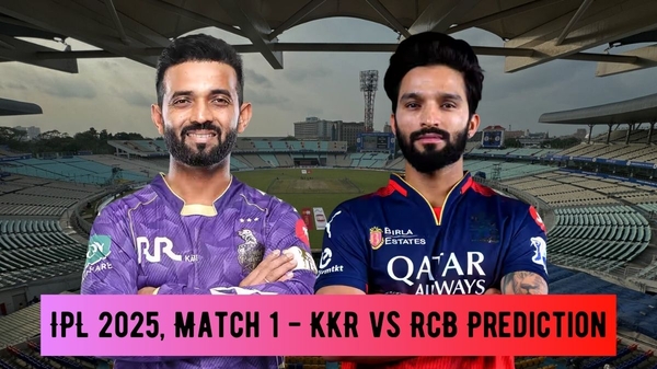 KKR vs. RCB IPL 2025 Match Prediction